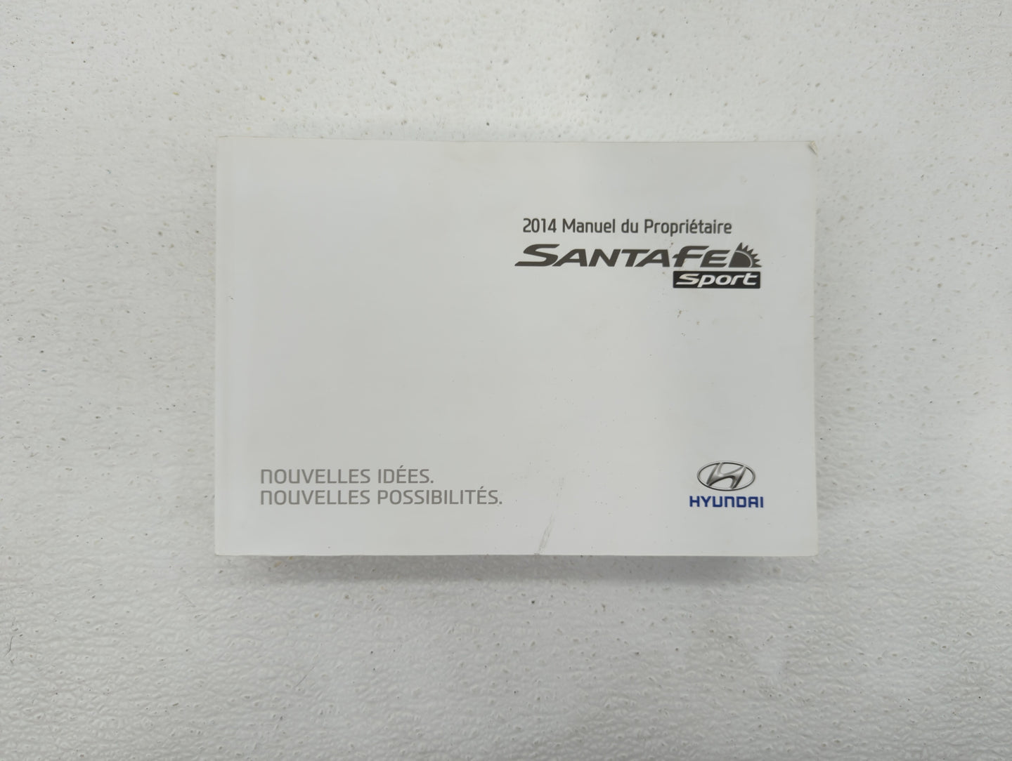 2014 Hyundai Santa Fe Owners Manual Book Guide OEM Used Auto Parts - Oemusedautoparts1.com