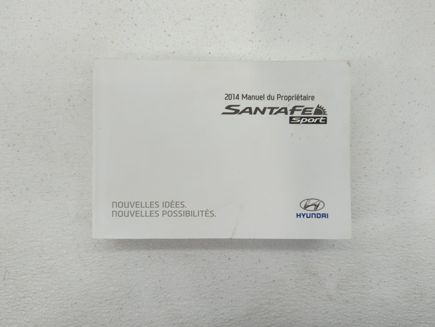 2014 Hyundai Santa Fe Owners Manual Book Guide OEM Used Auto Parts - Oemusedautoparts1.com