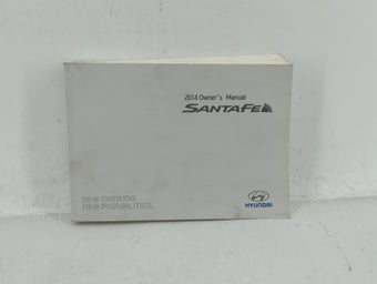 compare product 2014 Hyundai Santa Fe Owners Manual Book Guide OEM Used Auto Parts