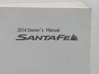 2014 Hyundai Santa Fe Owners Manual Book Guide OEM Used Auto Parts - Oemusedautoparts1.com