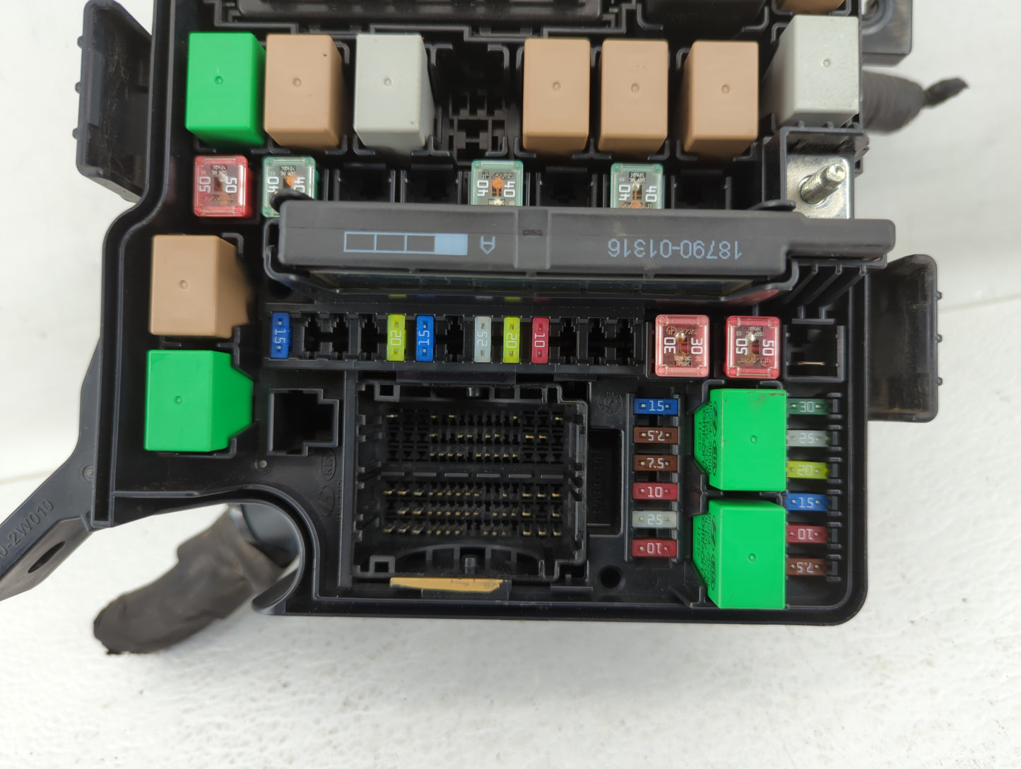 2014 Hyundai Santa Fe Fusebox Fuse Box Panel Relay Module P/N:91941-4Z010 91951-2W000 Fits OEM Used Auto Parts - Oemusedauto