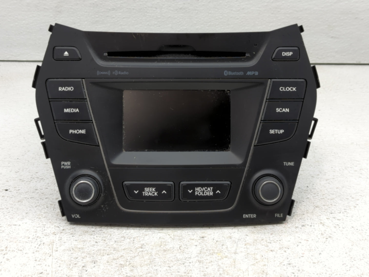 2013-2016 Hyundai Santa Fe Radio AM FM Cd Player Receiver Replacement P/N:96180-B89514X Fits Fits 2013 2014 2015 2016 OEM Us