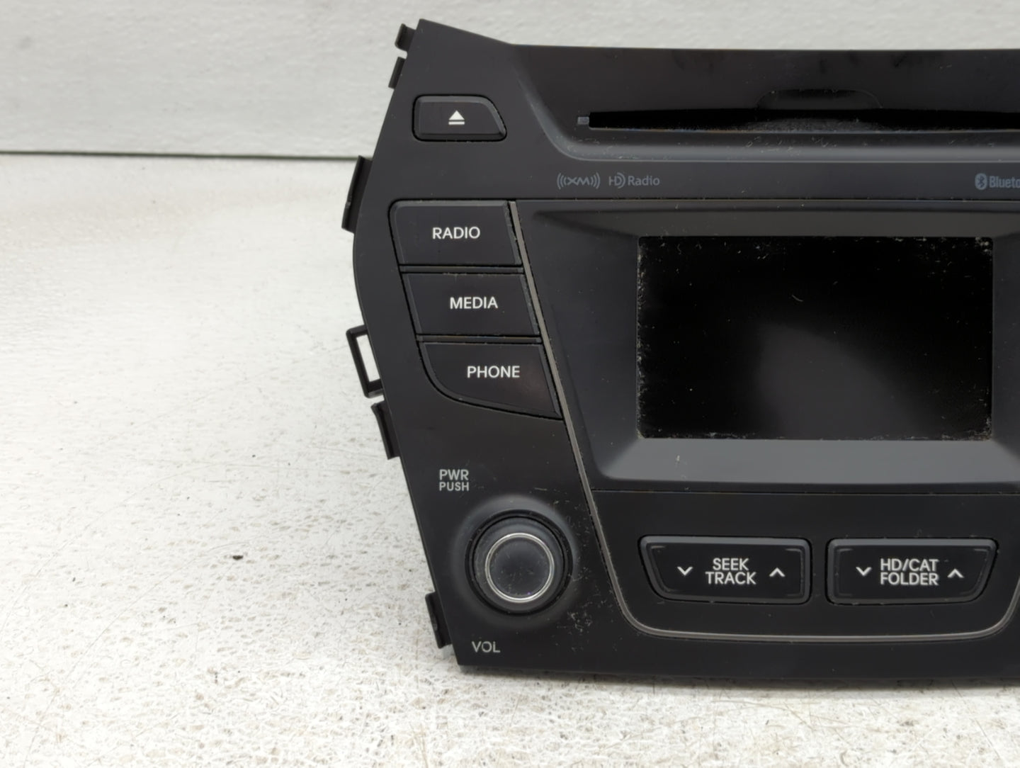 2013-2016 Hyundai Santa Fe Radio AM FM Cd Player Receiver Replacement P/N:96180-B89514X Fits Fits 2013 2014 2015 2016 OEM Us