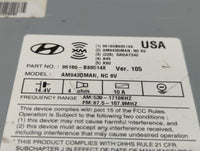 2013-2016 Hyundai Santa Fe Radio AM FM Cd Player Receiver Replacement P/N:96180-B89514X Fits Fits 2013 2014 2015 2016 OEM Us