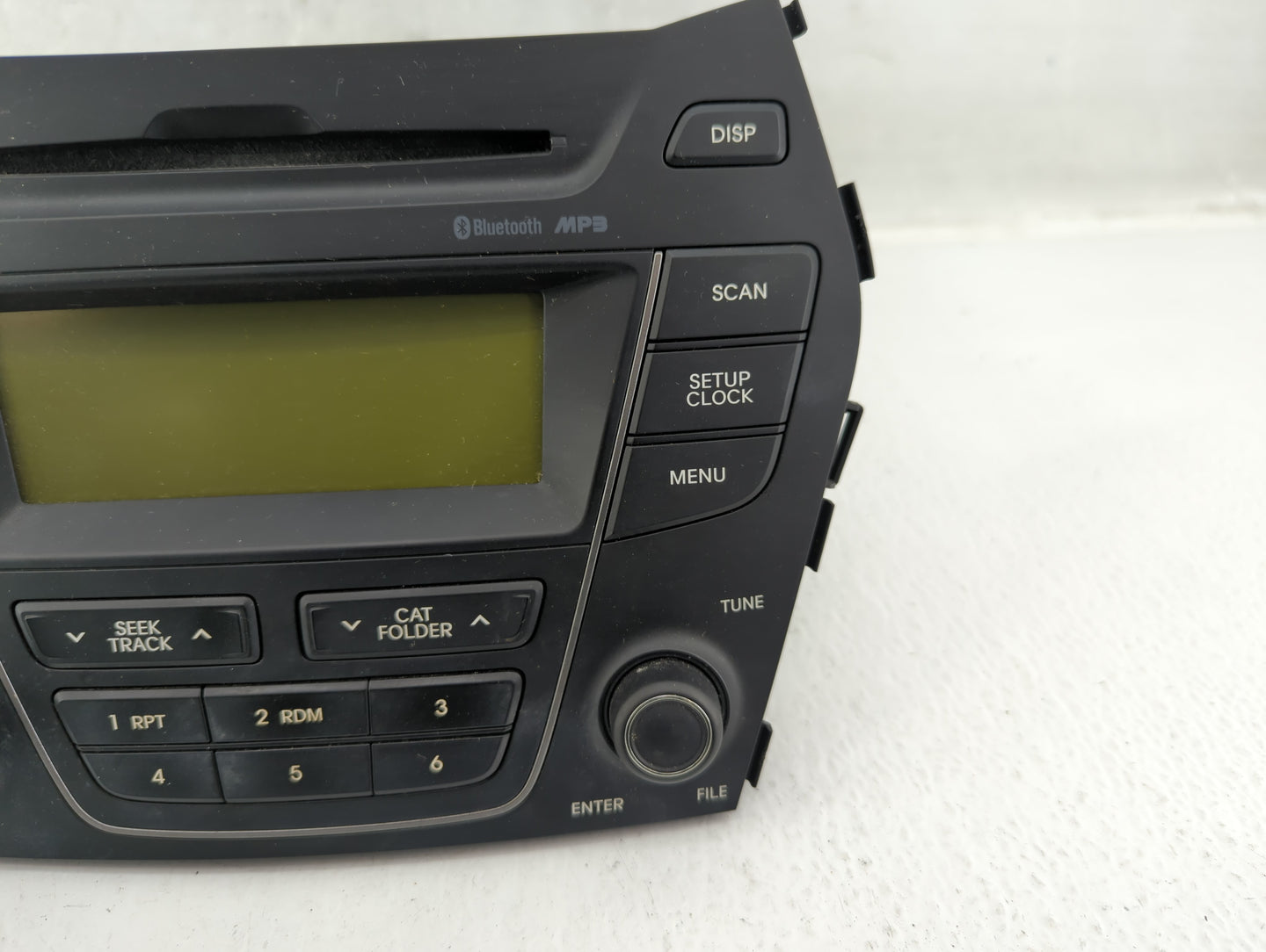 2013-2014 Hyundai Santa Fe Radio AM FM Cd Player Receiver Replacement P/N:96170-4Z1014X Fits Fits 2013 2014 OEM Used Auto Pa