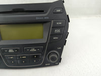 2013-2014 Hyundai Santa Fe Radio AM FM Cd Player Receiver Replacement P/N:96170-4Z1014X Fits Fits 2013 2014 OEM Used Auto Pa