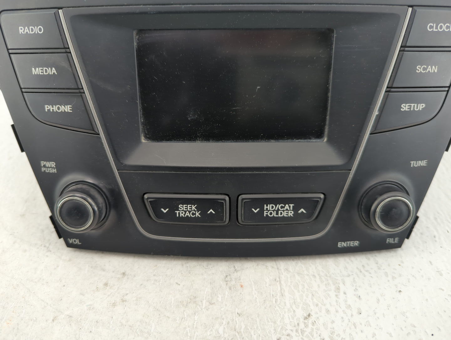 2013-2016 Hyundai Santa Fe Am Fm Cd Player Radio Receiver - Oemusedautoparts1.com
