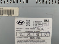 2013-2016 Hyundai Santa Fe Am Fm Cd Player Radio Receiver - Oemusedautoparts1.com