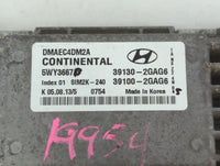 2014 Hyundai Santa Fe PCM Engine Control Computer ECU ECM PCU OEM P/N:39130-2GAG6 39100-2GAG7, 39130-2GAG7 Fits OEM Used Aut