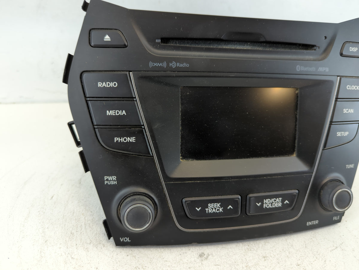 2013-2016 Hyundai Santa Fe Radio AM FM Cd Player Receiver Replacement P/N:96180-B89514X Fits Fits 2013 2014 2015 2016 OEM Us