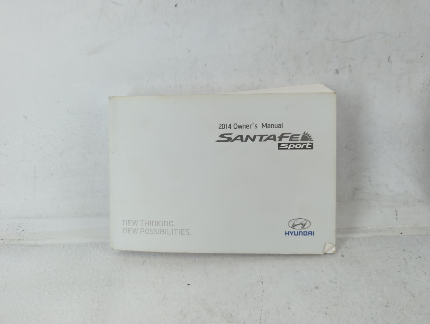 2014 Hyundai Santa Fe Owners Manual Book Guide P/N:AZW0-EU42E OEM Used Auto Parts - Oemusedautoparts1.com