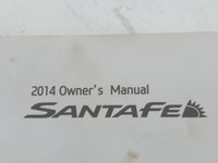 2014 Hyundai Santa Fe Owners Manual Book Guide P/N:EB80-EU30B OEM Used Auto Parts - Oemusedautoparts1.com