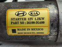 2010-2014 Hyundai Santa Fe Car Starter Motor Solenoid OEM P/N:36100-2G400 Fits Fits 2008 2009 2010 2011 2012 2013 2014 OEM U