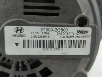 2014 Hyundai Santa Fe Alternator Replacement Generator Charging Assembly Engine OEM P/N:2612017B 37300-2G800 Fits OEM Used Auto Parts