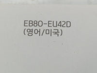 2014 Hyundai Santa Fe Owners Manual Book Guide P/N:EB80-EU42D OEM Used Auto Parts - Oemusedautoparts1.com