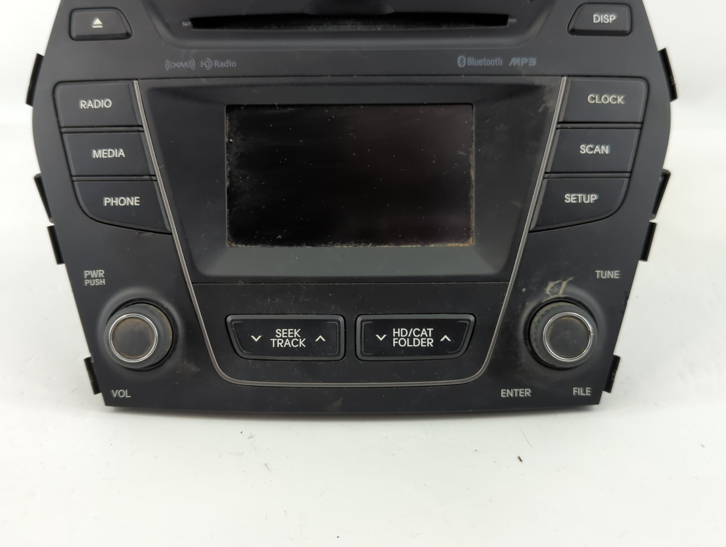 2013-2016 Hyundai Santa Fe Radio AM FM Cd Player Receiver Replacement P/N:96180-B89514X Fits Fits 2013 2014 2015 2016 OEM Us