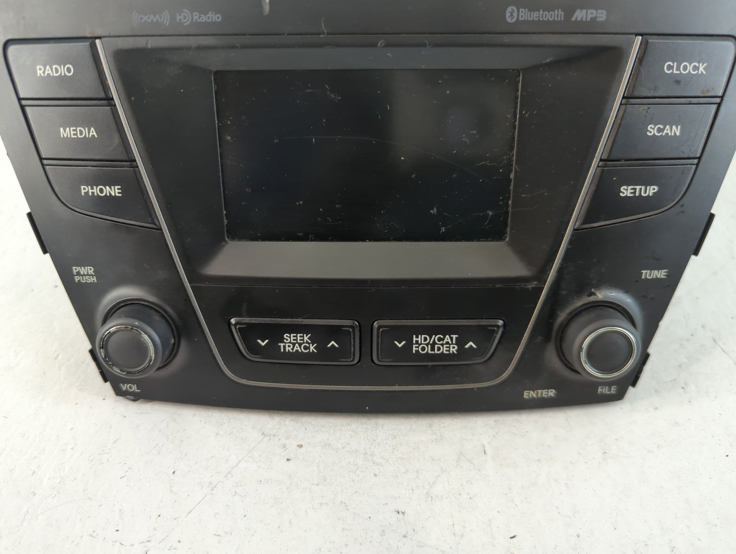2013-2016 Hyundai Santa Fe Radio AM FM Cd Player Receiver Replacement P/N:96180-B89514X Fits Fits 2013 2014 2015 2016 OEM Us