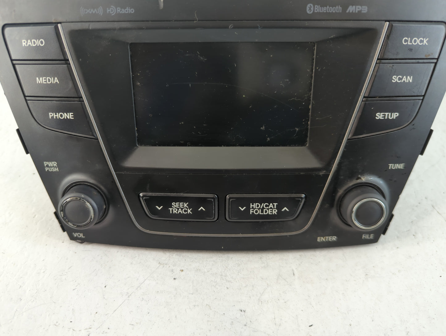 2013-2016 Hyundai Santa Fe Radio AM FM Cd Player Receiver Replacement P/N:96180-B89514X Fits Fits 2013 2014 2015 2016 OEM Us