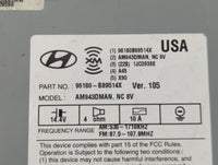 2013-2016 Hyundai Santa Fe Radio AM FM Cd Player Receiver Replacement P/N:96180-B89514X Fits Fits 2013 2014 2015 2016 OEM Us