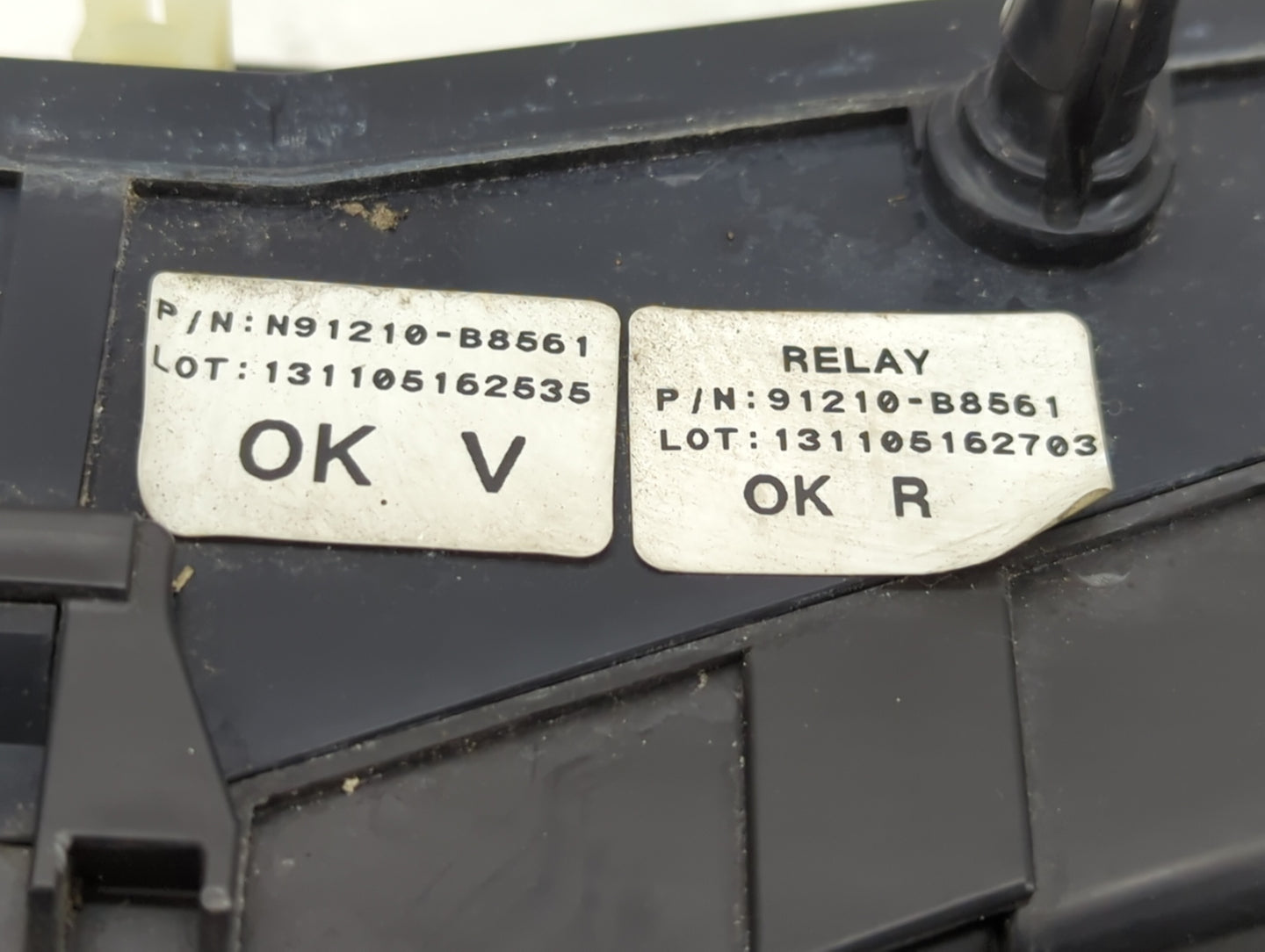 2014 Hyundai Santa Fe Fusebox Fuse Box Panel Relay Module P/N:N91210-B8561 Fits OEM Used Auto Parts - Oemusedautoparts1.com