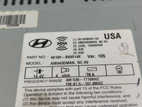 2013-2016 Hyundai Santa Fe Am Fm Cd Player Radio Receiver - Oemusedautoparts1.com