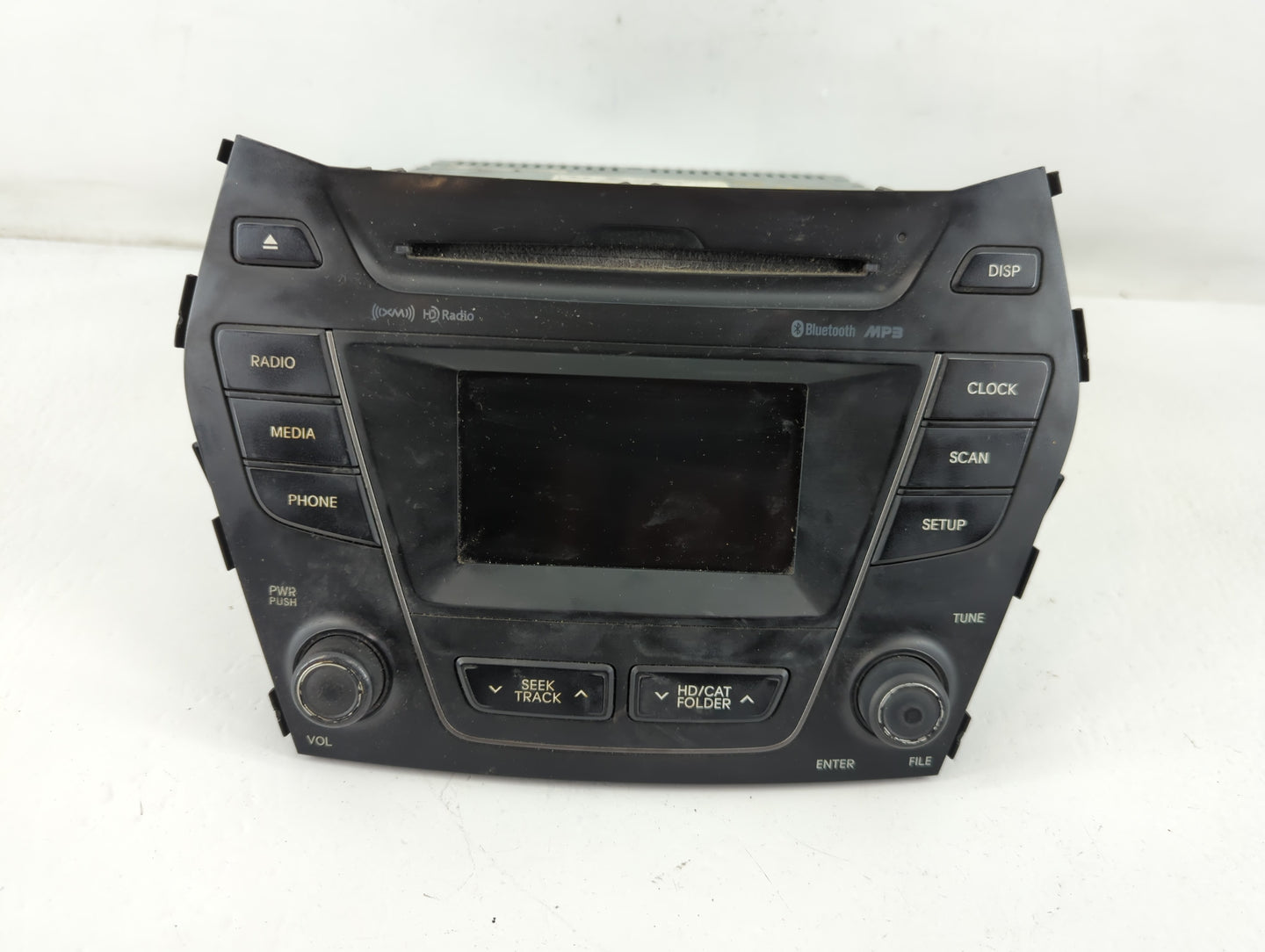 2013-2016 Hyundai Santa Fe Radio AM FM Cd Player Receiver Replacement P/N:96180-B89514X Fits Fits 2013 2014 2015 2016 OEM Us