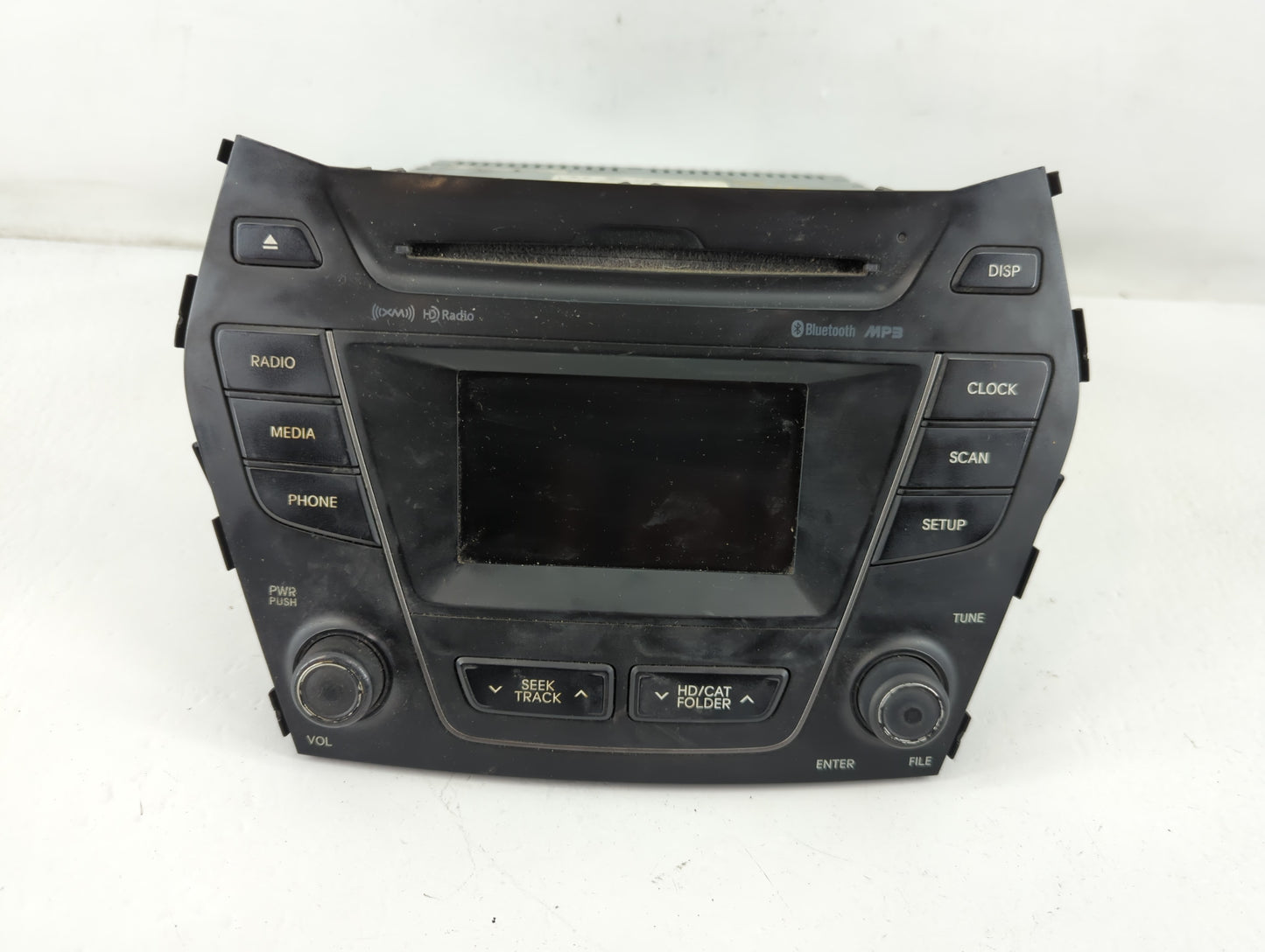 2013-2016 Hyundai Santa Fe Radio AM FM Cd Player Receiver Replacement P/N:96180-B89514X Fits Fits 2013 2014 2015 2016 OEM Us