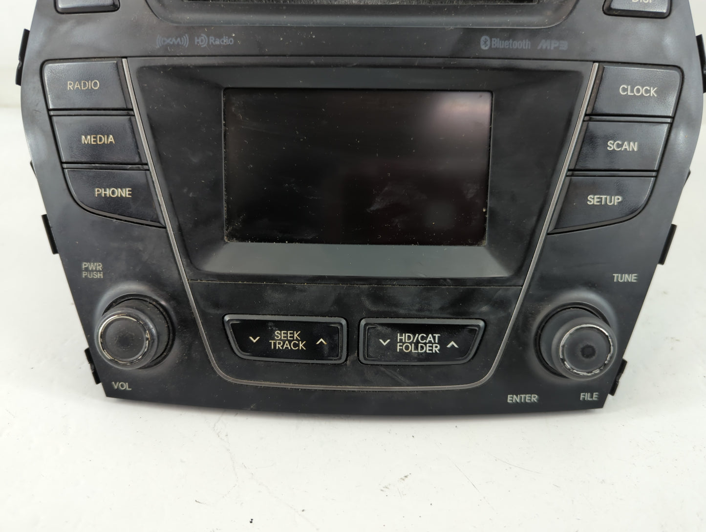 2013-2016 Hyundai Santa Fe Radio AM FM Cd Player Receiver Replacement P/N:96180-B89514X Fits Fits 2013 2014 2015 2016 OEM Us
