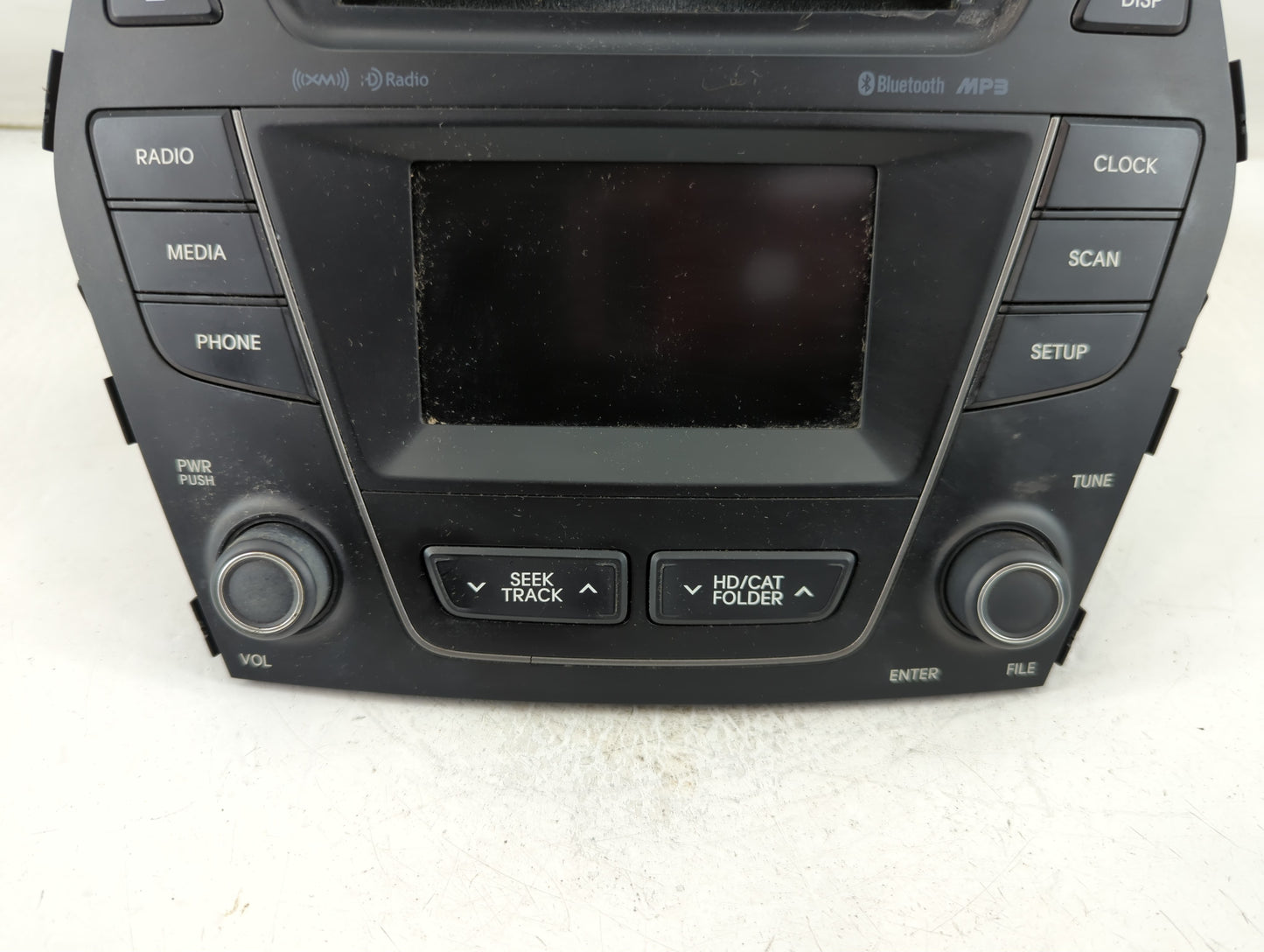 2013-2016 Hyundai Santa Fe Radio AM FM Cd Player Receiver Replacement P/N:96180-B89514X Fits Fits 2013 2014 2015 2016 OEM Us
