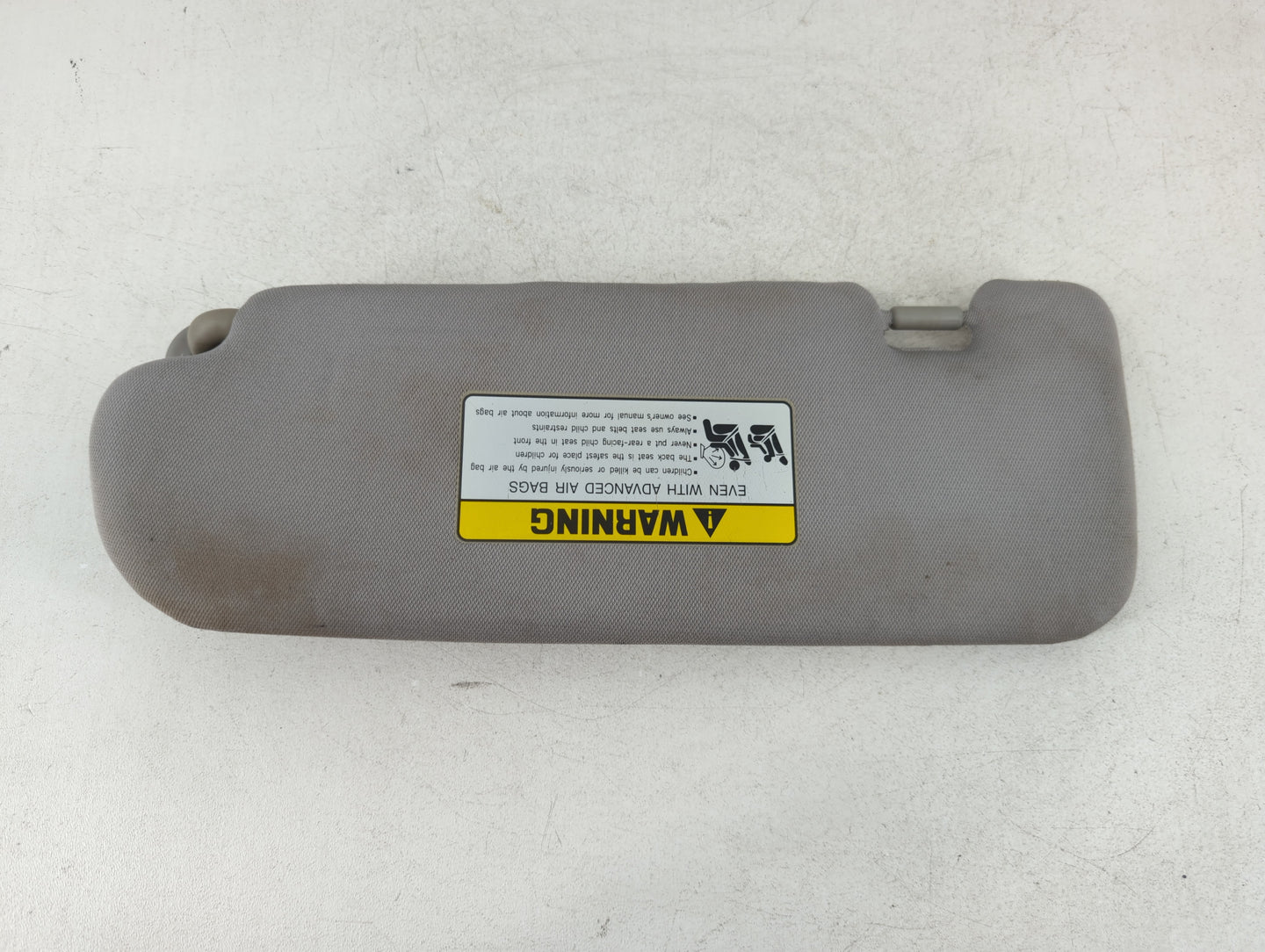 2012-2014 Hyundai Sonata Sun Visor Shade Replacement Passenger Right Mirror Fits Fits 2012 2013 2014 OEM Used Auto Parts - O