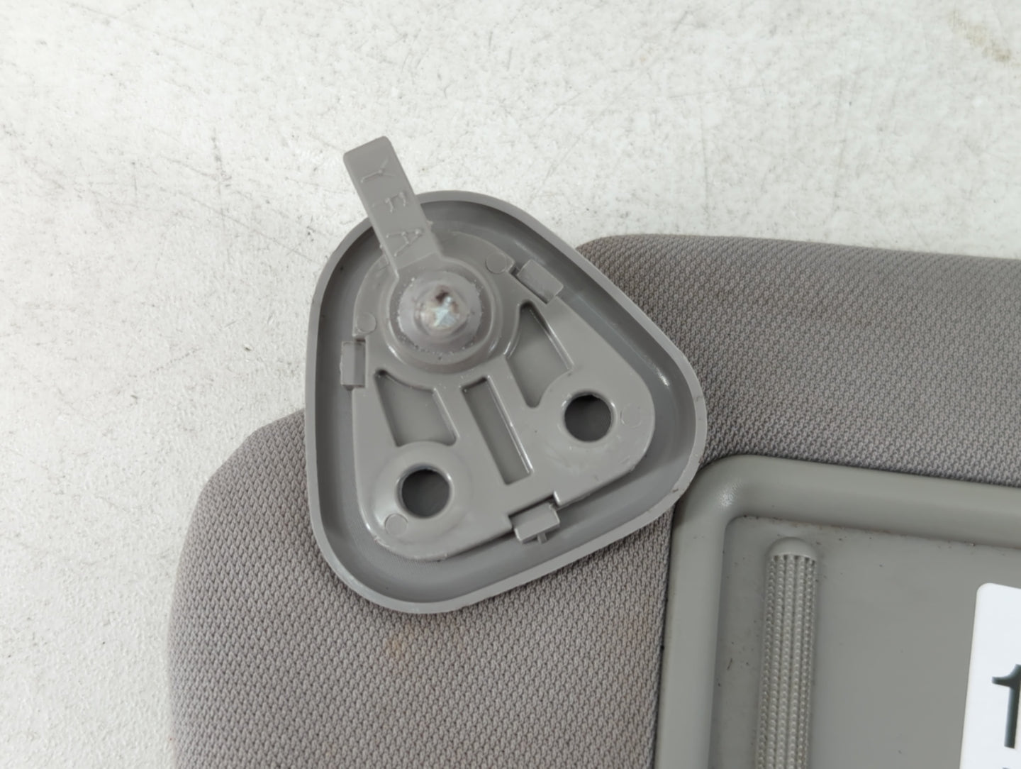 2012-2014 Hyundai Sonata Sun Visor Shade Replacement Driver Left Mirror Fits Fits 2012 2013 2014 OEM Used Auto Parts - Oemus