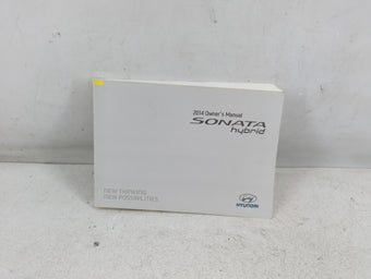 compare product 2014 Hyundai Sonata Owners Manual Book Guide P/N:E4R0-EU44E OEM Used Auto Parts