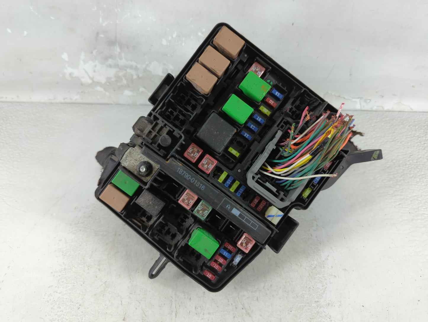 2011-2014 Hyundai Sonata Fusebox Fuse Box Panel Relay Module P/N:VS917503Q070YC Fits Fits 2011 2012 2013 2014 OEM Used Auto 