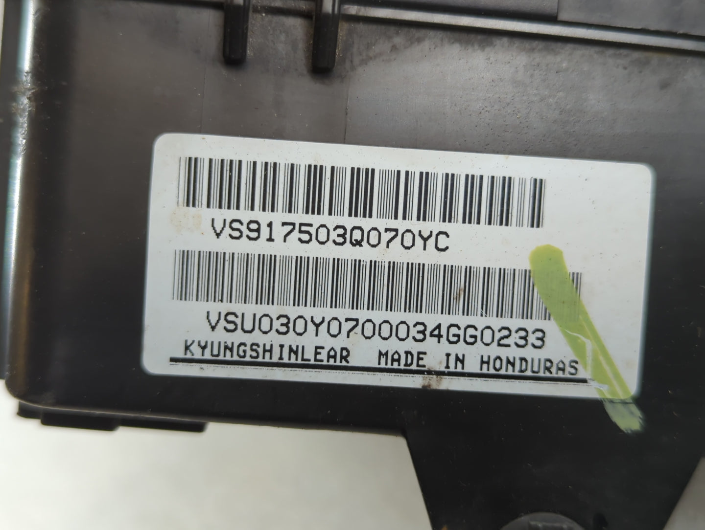 2011-2014 Hyundai Sonata Fusebox Fuse Box Panel Relay Module P/N:VS917503Q070YC Fits Fits 2011 2012 2013 2014 OEM Used Auto 