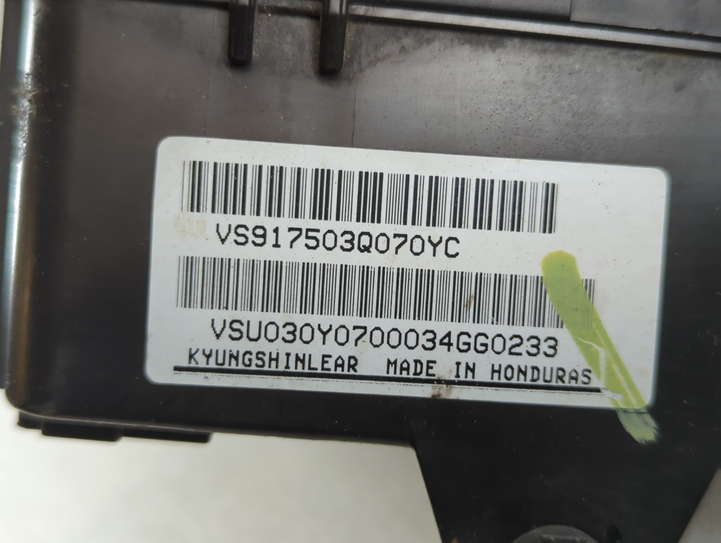 2011-2014 Hyundai Sonata Fusebox Fuse Box Panel Relay Module P/N:VS917503Q070YC Fits Fits 2011 2012 2013 2014 OEM Used Auto 