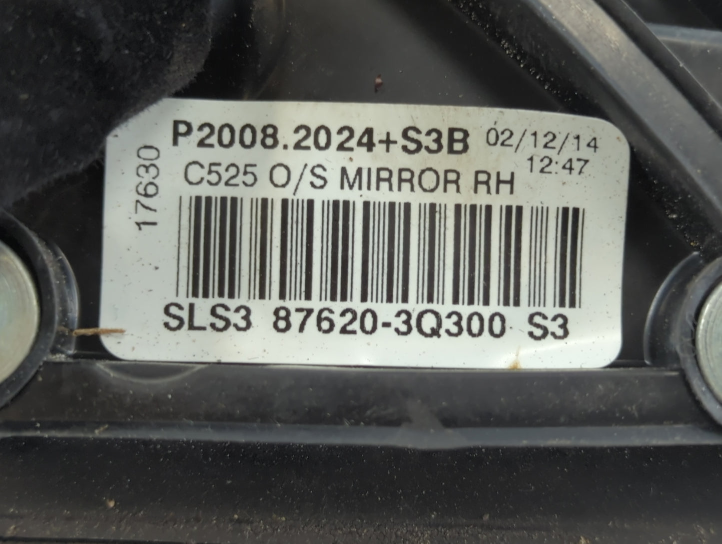 2011-2014 Hyundai Sonata Passenger Side View Mirror - Right Door Mirror OEM Used - Oemusedautoparts1.com