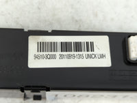 2014 Hyundai Sonata Digitial Dash Clock P/N:94510-3Q000 Fits OEM Used Auto Parts - Oemusedautoparts1.com