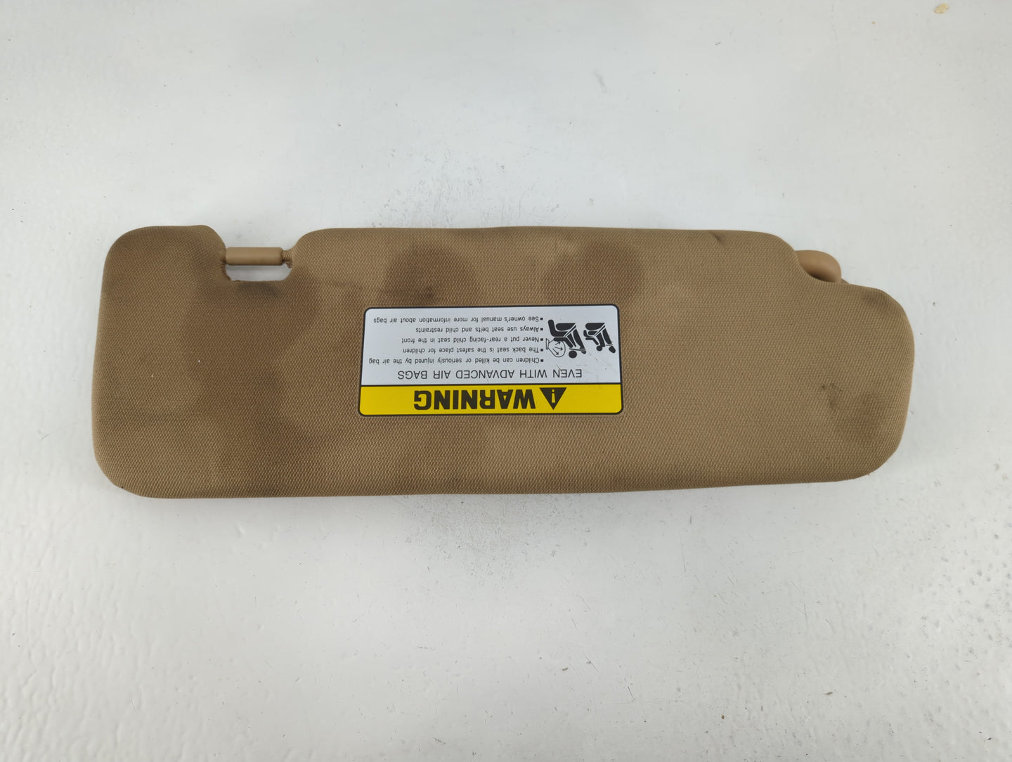 2012-2014 Hyundai Sonata Sun Visor Shade Replacement Driver Left Mirror Fits Fits 2012 2013 2014 OEM Used Auto Parts - Oemus