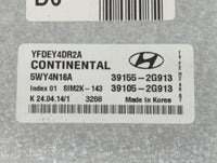 2011-2015 Hyundai Sonata PCM Engine Control Computer ECU ECM PCU OEM P/N:39105-2G913 39155-2G913 Fits OEM Used Auto Parts - 