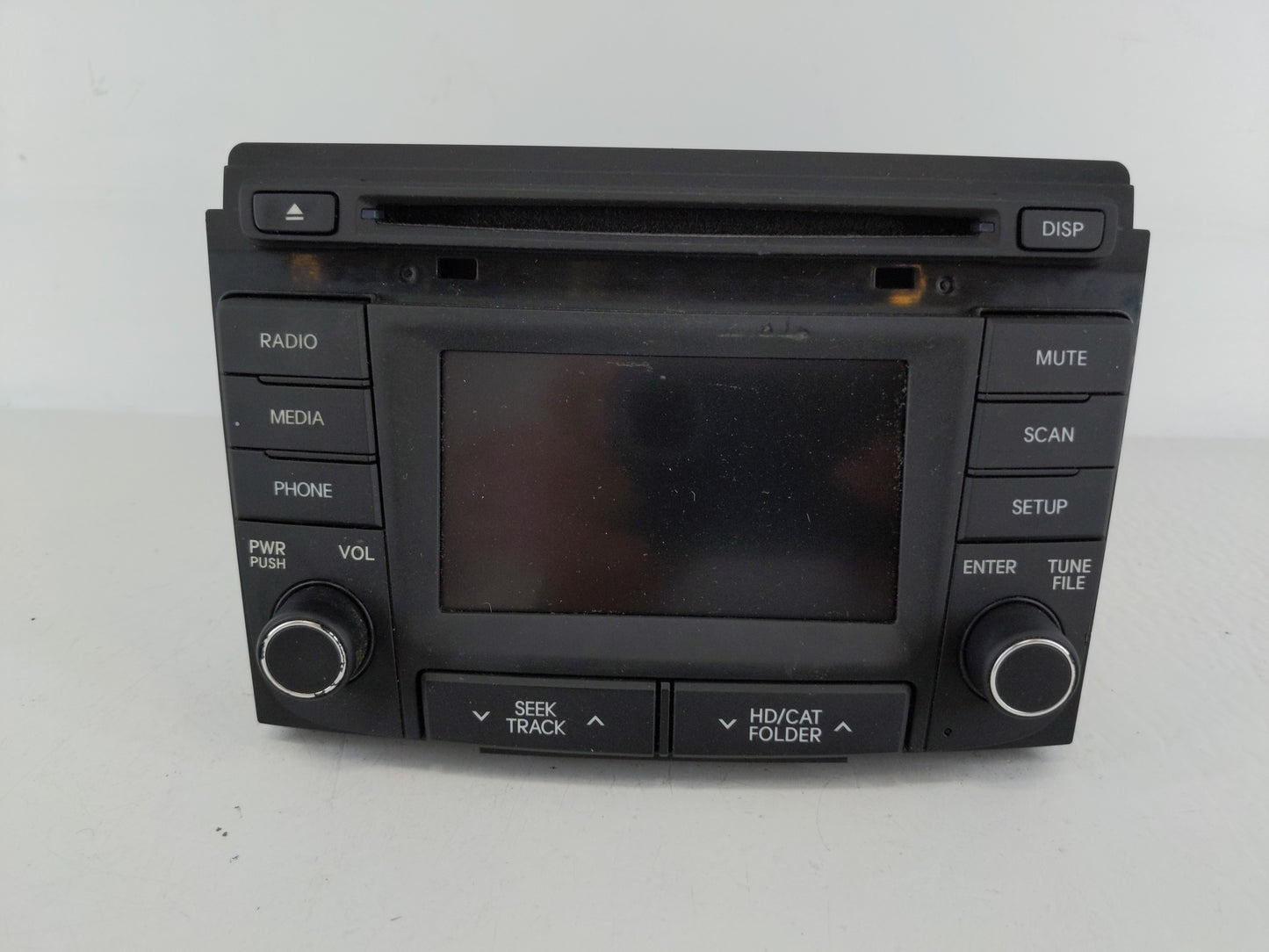 2014-2015 Hyundai Sonata Radio AM FM Cd Player Receiver Replacement P/N:96180-3Q8004X Fits Fits 2014 2015 OEM Used Auto Part