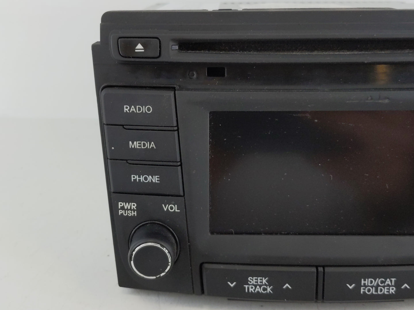2014-2015 Hyundai Sonata Radio AM FM Cd Player Receiver Replacement P/N:96180-3Q8004X Fits Fits 2014 2015 OEM Used Auto Part