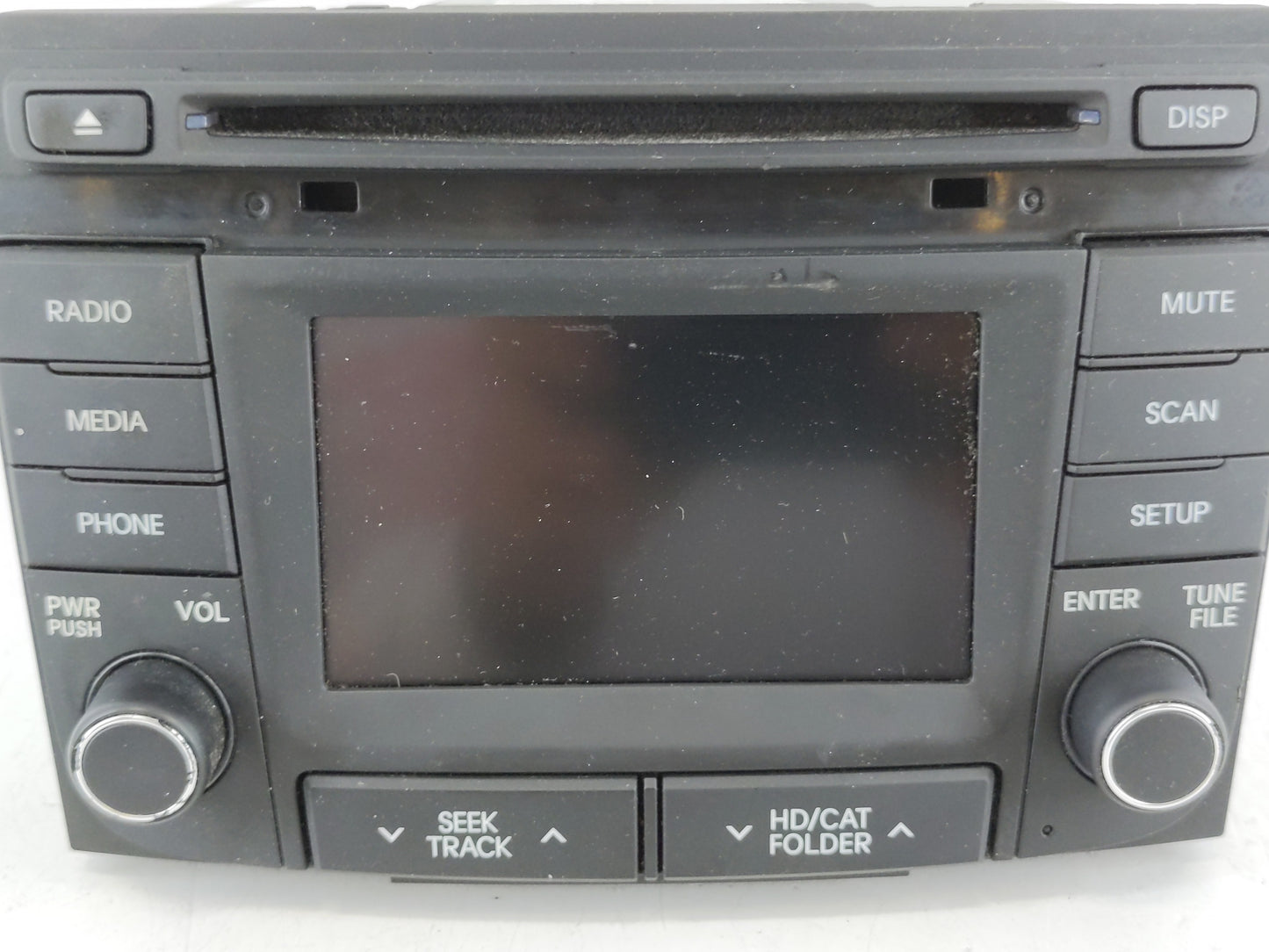 2014-2015 Hyundai Sonata Radio AM FM Cd Player Receiver Replacement P/N:96180-3Q8004X Fits Fits 2014 2015 OEM Used Auto Part