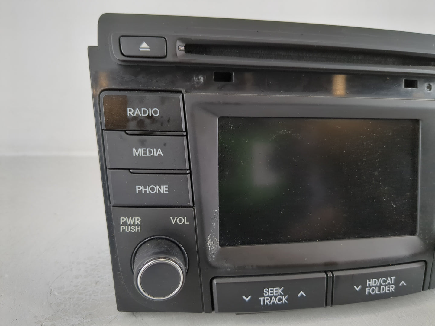 2014-2015 Hyundai Sonata Radio AM FM Cd Player Receiver Replacement P/N:96180-3Q8004X Fits Fits 2014 2015 OEM Used Auto Part