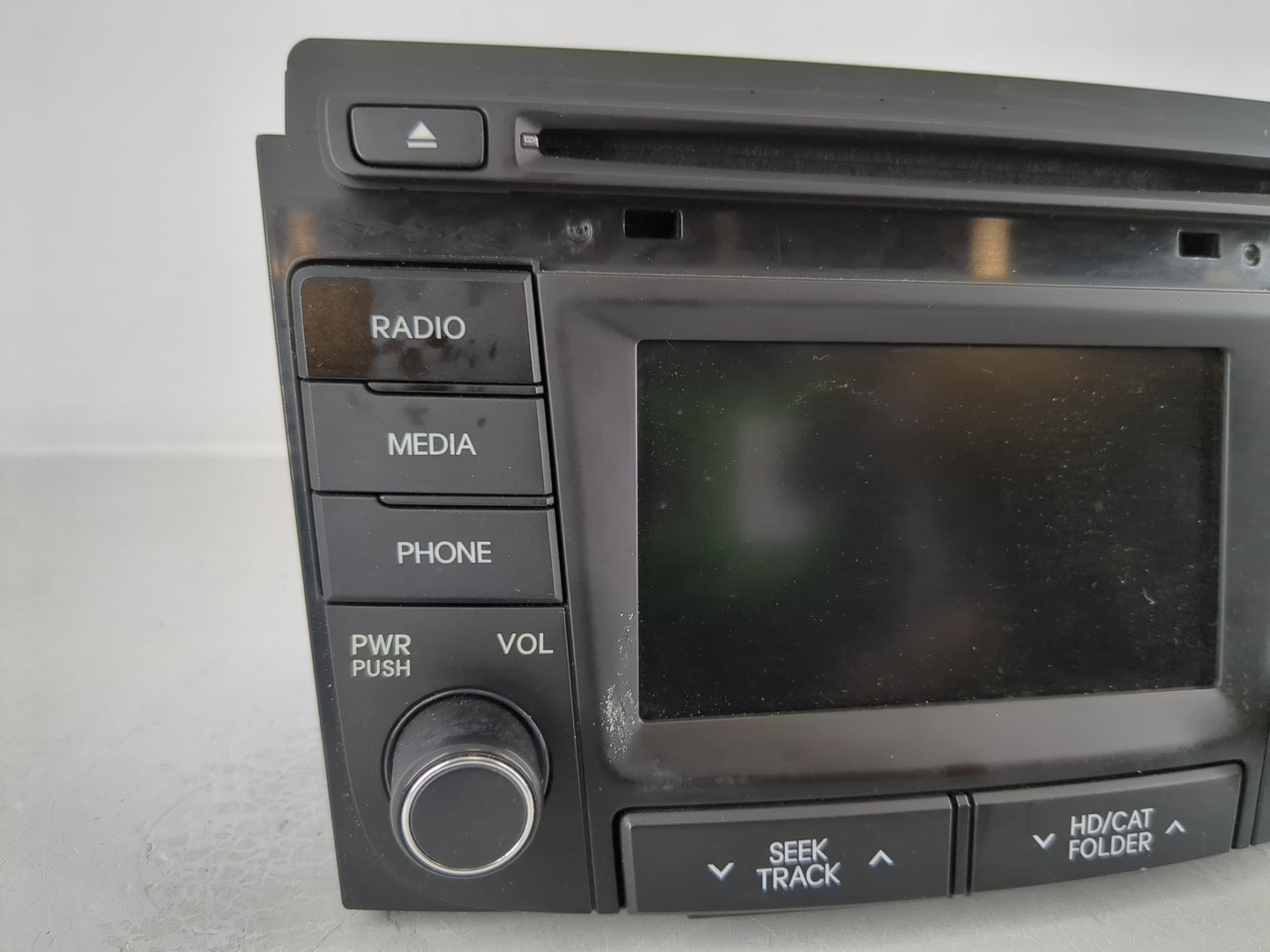 2014-2015 Hyundai Sonata Radio AM FM Cd Player Receiver Replacement P/N:96180-3Q8004X Fits Fits 2014 2015 OEM Used Auto Part