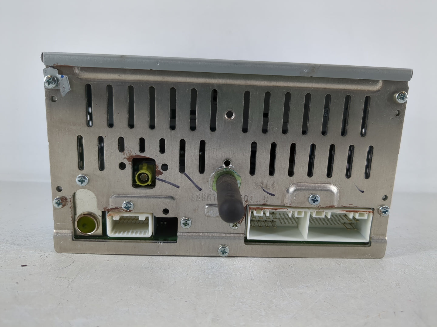 2014-2015 Hyundai Sonata Radio AM FM Cd Player Receiver Replacement P/N:96180-3Q8004X Fits Fits 2014 2015 OEM Used Auto Part