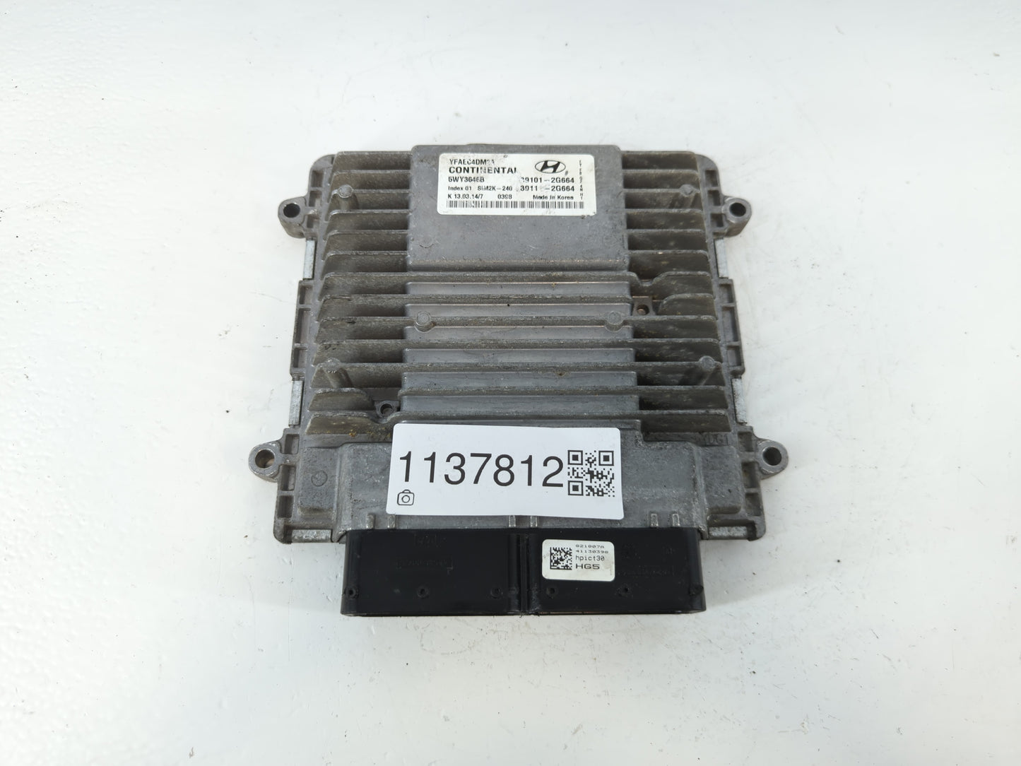 2011-2014 Hyundai Sonata PCM Engine Control Computer ECU ECM PCU OEM P/N:39111-2G664 39101-2G664 Fits Fits 2011 2012 2013 20