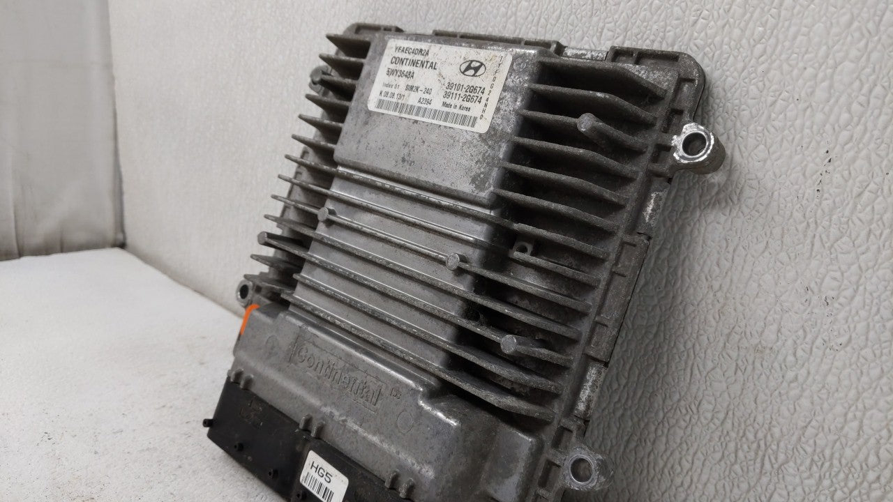 2011-2014 Hyundai Sonata PCM Engine Control Computer ECU ECM PCU OEM P/N:39101-2G672 39111-2G672 Fits Fits 2011 2012 2013 20
