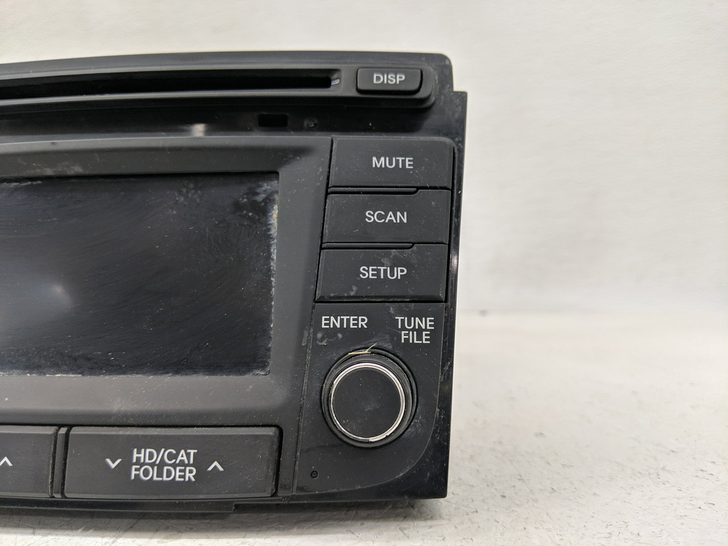 2013-2014 Hyundai Sonata Radio AM FM Cd Player Receiver Replacement P/N:96180-3Q8004X Fits Fits 2013 2014 OEM Used Auto Part