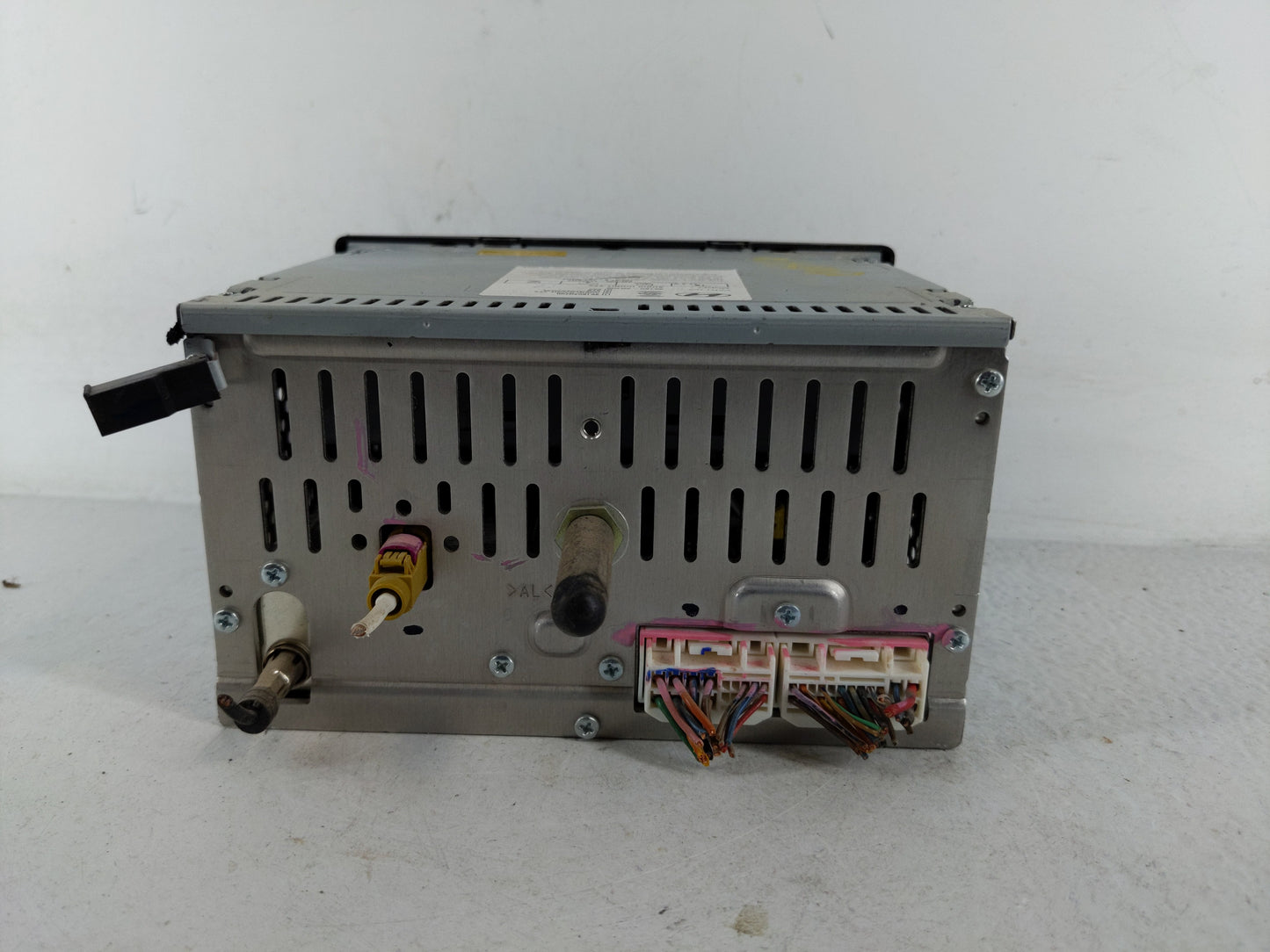 2013-2014 Hyundai Sonata Radio AM FM Cd Player Receiver Replacement P/N:96180-3Q8004X Fits Fits 2013 2014 OEM Used Auto Part