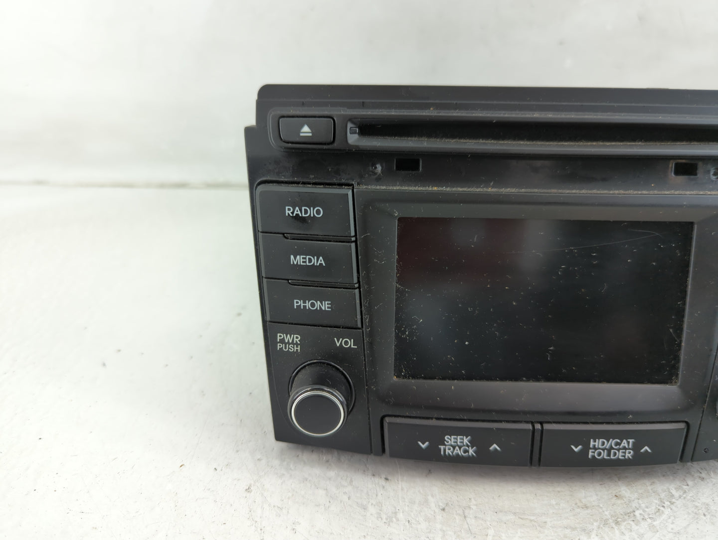 2013-2014 Hyundai Sonata Radio AM FM Cd Player Receiver Replacement P/N:96180-3Q8004X Fits Fits 2013 2014 OEM Used Auto Part